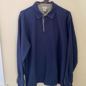 Men's LLBEAN Rugby Shirt (Size Lg)